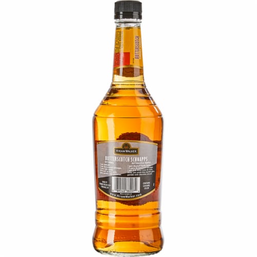 Hiram Walker Butterscotch Schnapps Perspective: left