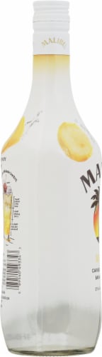 Malibu® Caribbean Rum with Tropical Banana Liqueur Perspective: left