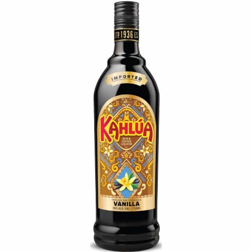Kahlua Vanilla Coffee Liqueur Perspective: left