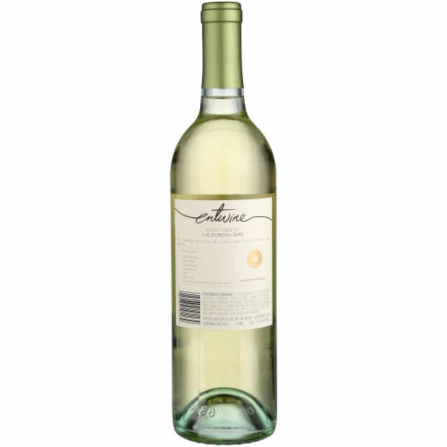 Entwine Pinot Grigio California White Wine Perspective: left