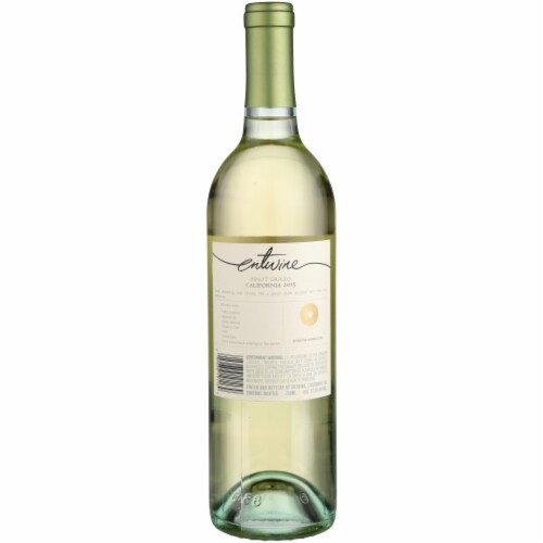 Entwine Pinot Grigio California White Wine Perspective: left