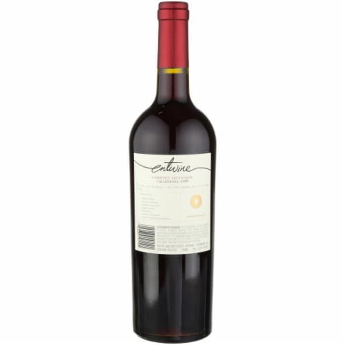 Entwine Cabernet Sauvignon California Red Wine Perspective: left