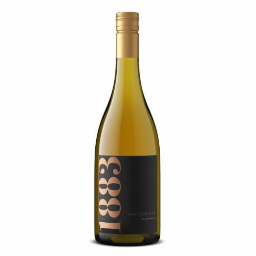 1883 by Wente Vineyards Chardonnay California White Wine Perspective: left