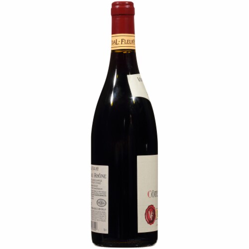 Vidal-Fleury Cotes du Rhone Red Wine Perspective: left