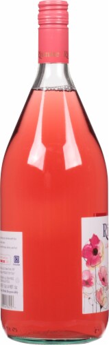 Riunite Lambrusco Rose Wine Perspective: left
