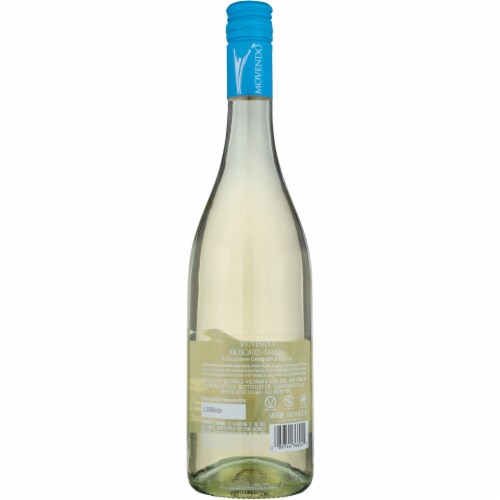Movendo Moscato Italian White Wine Perspective: left