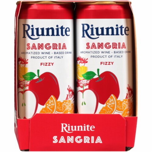 Riunite Red Sangria Sparkling Wine Perspective: left