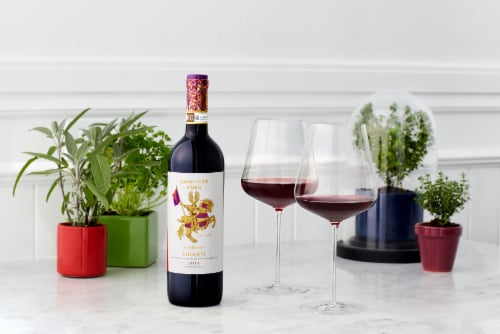 Cavaliere D Oro Gabbiano Chianti Red Wine Perspective: left