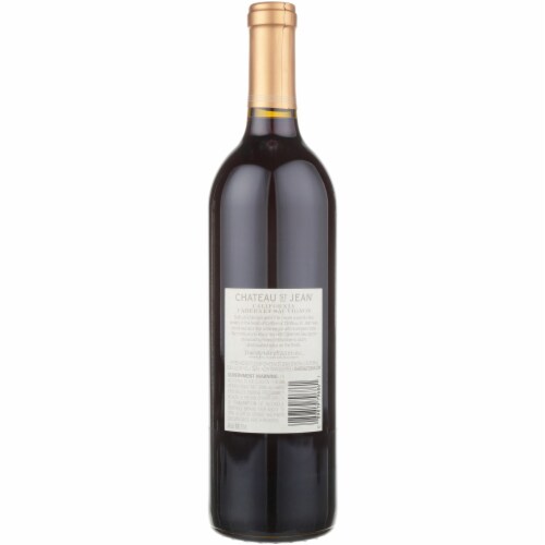 Chateau St. Jean Cabernet Sauvignon California Red Wine Perspective: left