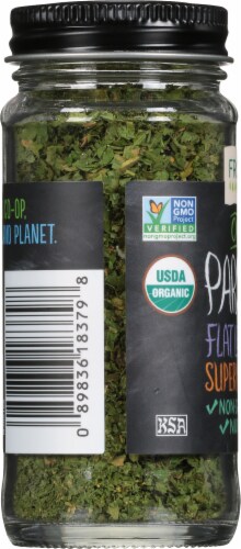 Frontier Organic Parsley Flakes Perspective: left