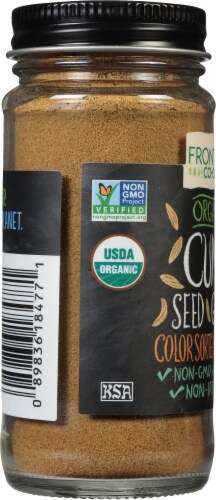 Frontier Organic Ground Cumin Seed Perspective: left