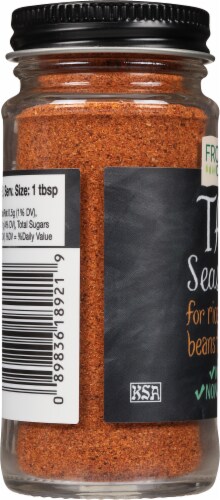 Frontier Taco Seasoning Salt-Free Blend Perspective: left