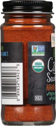 Frontier® Organic Cajun Seasoning Perspective: left