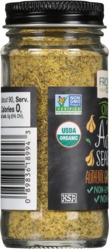 Frontier Organic Adobo Seasoning Perspective: left