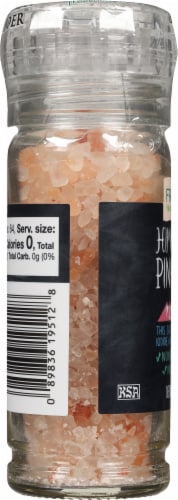 Frontier Natural Products® HImalayan Pink Salt Grinder Perspective: left