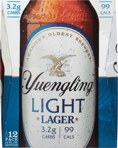 Yuengling Light Lager Perspective: left