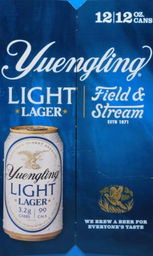 Yuengling® Light Lager Craft Beer Perspective: left