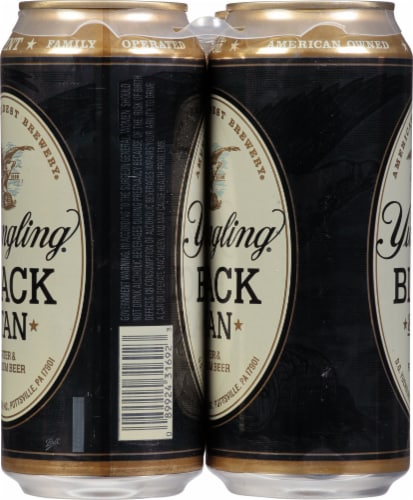Yuengling® Black & Tan Porter & Premium Beer Single Can Perspective: left