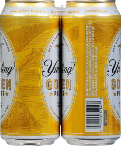 Yuengling® Golden Pilsner Beer Single Can Perspective: left