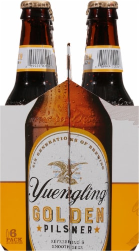 Yuengling Golden Pilsner Beer Perspective: left