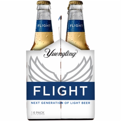 Yuengling Flight Light Beer Perspective: left