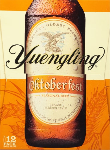 Yuengling® Oktoberfest Seasonal Beer Perspective: left