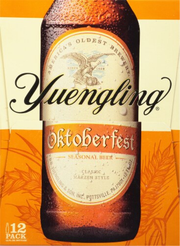 Yuengling® Oktoberfest Seasonal Beer Perspective: left