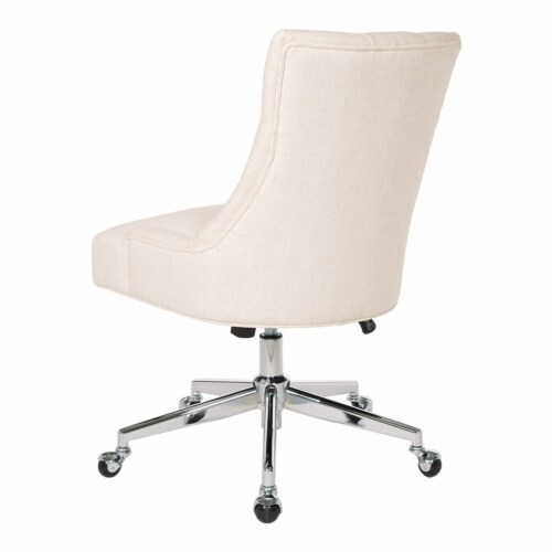 Button back fabric office chair deals