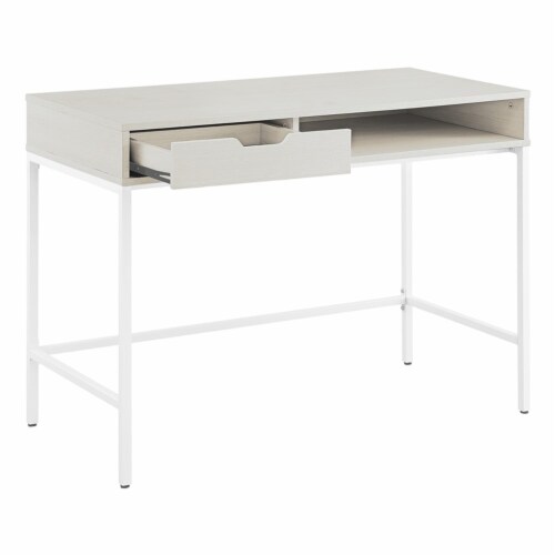 40 inch clearance white desk