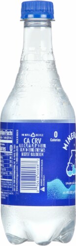 Mineragua Sparkling Water 17.7 fl oz Perspective: left