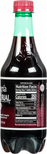 Jarritos Sangria Senorial Soda 17.7 fl oz Perspective: left