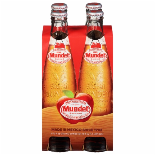 Mundet Apple Soda Perspective: left
