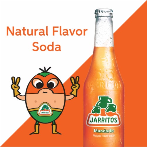 Jarritos® Mandarin Soda Perspective: left