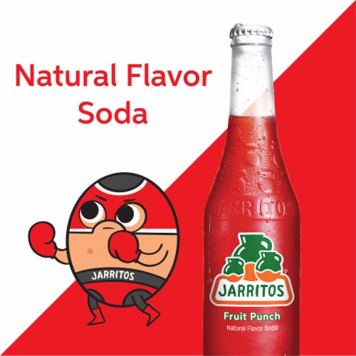 Jarritos Fruit Punch Soda Perspective: left