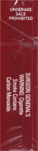 Winston Red Cigarettes Perspective: left