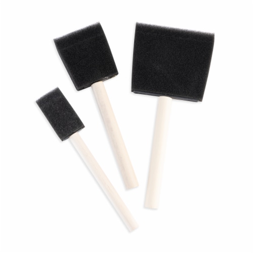 Royal Crafter's Choice™ Foam Brushes Perspective: left