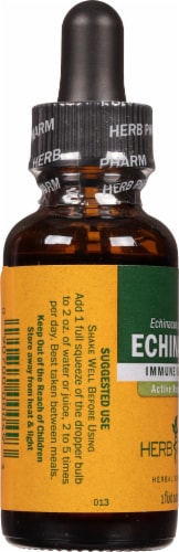 Herb Pharm Echinacea Herbal Supplement Perspective: left