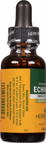 Herb Pharm Echinacea Herbal Supplement Perspective: left