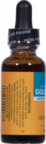 Herb Pharm® Goldenseal Herbal Supplement Perspective: left