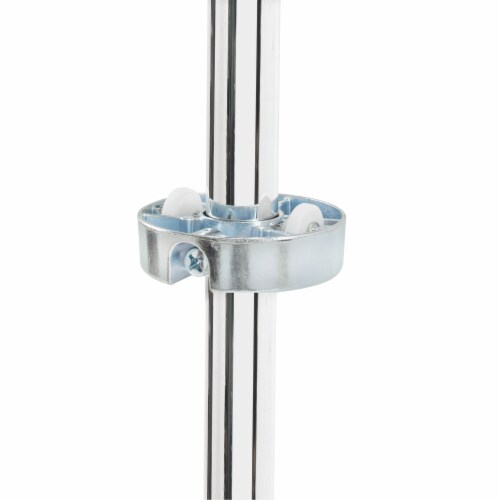 Rev-A-Shelf 6072-24-11-52 24 Inch 2 Tier Full Circle Lazy Susan, White Polymer Perspective: left