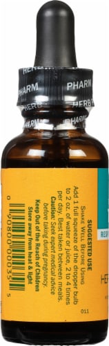 Herb Pharm Thyme Respiratory System Herbal Supplement Perspective: left