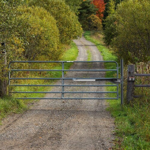 Mighty Mule MM271 12 Ft. 300 Lb. Single Gate Opener Kit MM271 Perspective: left
