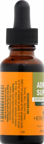 Herb Pharm Adrenal Support Herbal Supplement Perspective: left
