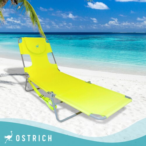 Portable chaise on sale lounge beach chair
