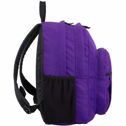 Fuel Deluxe Classic Large Backpack - Purple Perspective: left