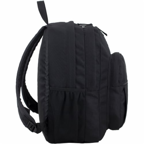 Fuel Deluxe Classic Large Backpack - Black Perspective: left