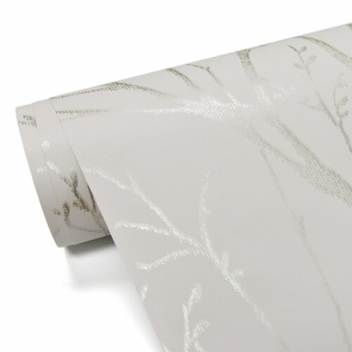 NuWallpaper Treetops Peel & Stick Wallpaper Perspective: left