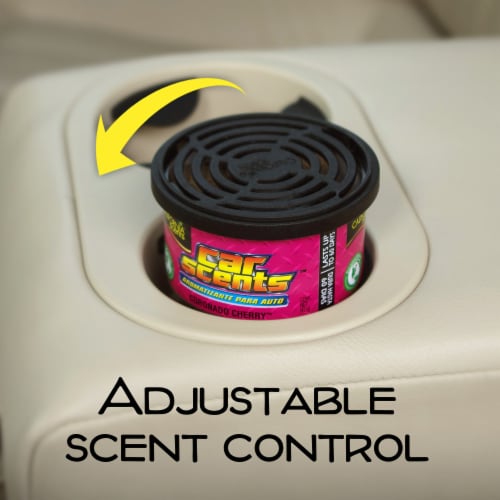 California Scents® Coronado Cherry Automotive Air Freshener Perspective: left