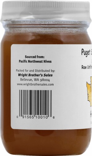 Puget Sound Jams Wildflower Honey Perspective: left