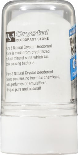 Pure & Natural Crystal Deodorant Stone Perspective: left